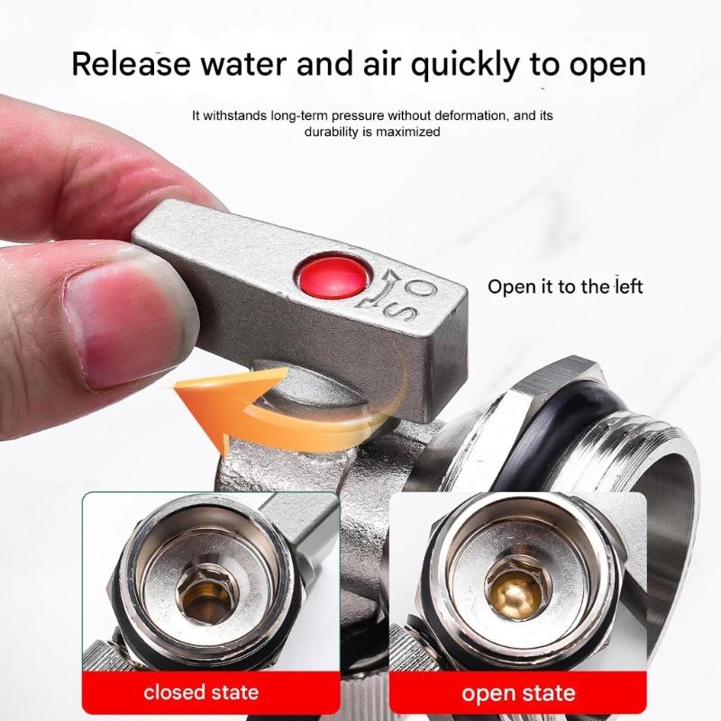 Floor Heating Drain Valves Underfloor Heating Distributor Valves Water Divider Heating Radiator Water Heater Valves