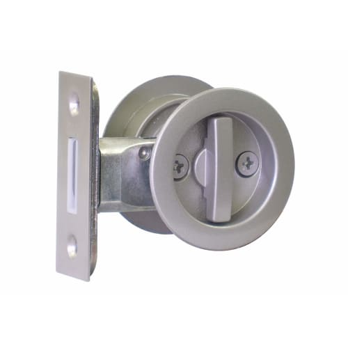 Nicchu Seisakusho GIA Room Divider Lock with Key, Silver, BS/51 121-ML-SL
