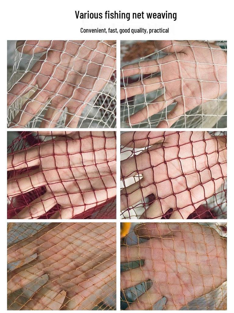 2025 Shrimp & Crab Net Repair Tool: Steel Wire Shuttle, Iron Fishing Needle, Metal Thumbtack