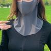 Summer UV Protection Neck Scarf Women Imitation Ice Silk Face Mask Cover Outdoor Sports Cycling Sun Proof Sunscreen Dustproof