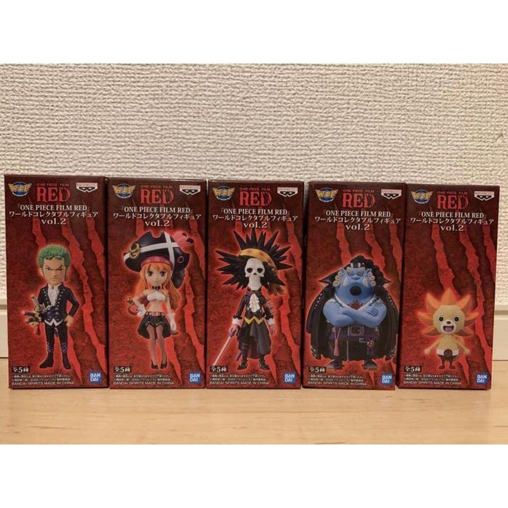 

One Piece ONE FILM RED World Collectable Figure vol.2 [5 types set (full complete)]