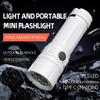Portable   LED Flashlight Re able LED Light High Clear Floodlight Lightweight Type C Charging Super Bright   Flashlight