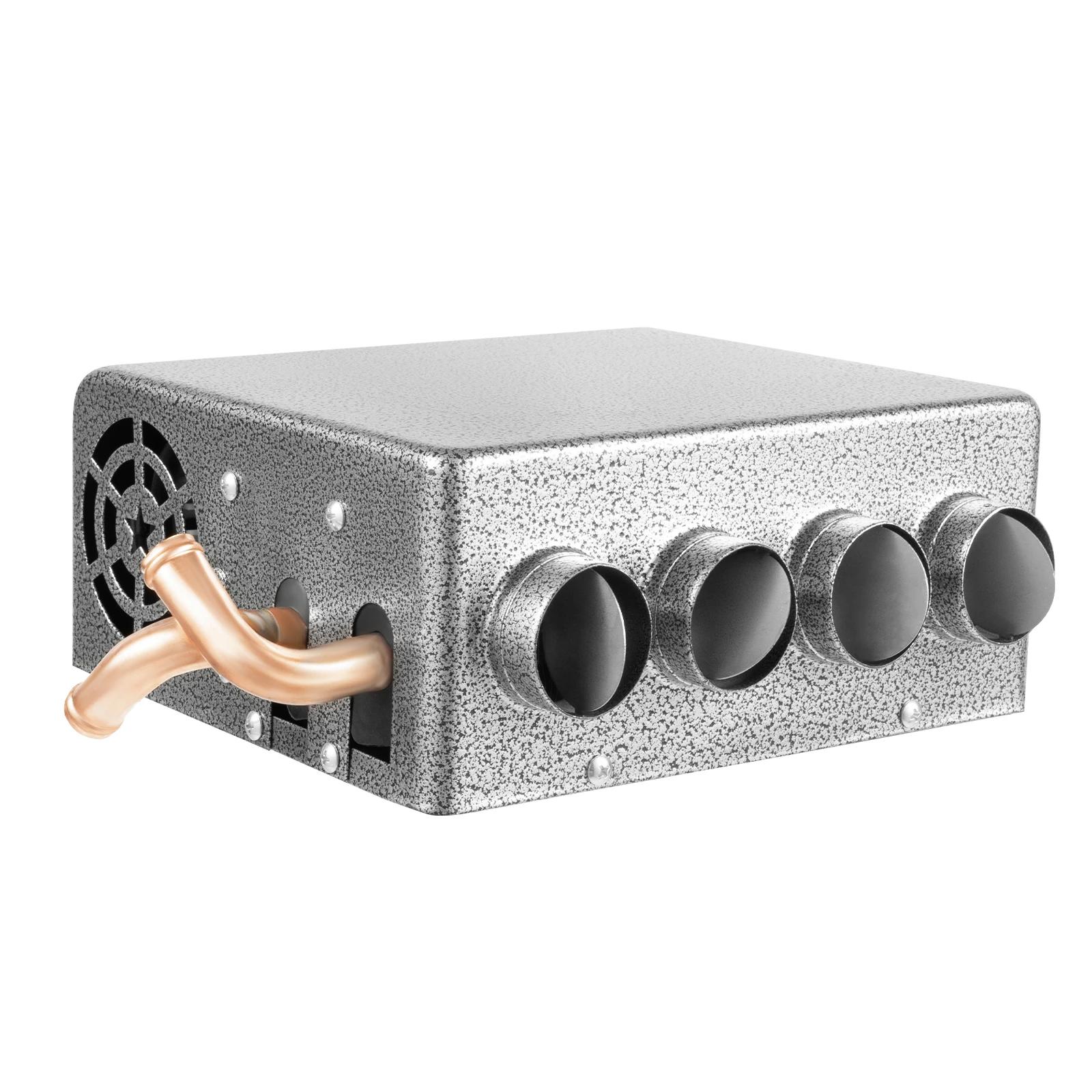 

Universal 12V Car Dashboard Heater with Speed Switch, Four-Port Heating Defroster, Suitable for Cars/Trucks сірий колір