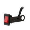 Universal Motorcycle Switch Electric Bike on/Off Power Control ATV Motorcycle Handlebar Switch Button Light DIY Switch Bracket