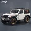 1:18 Jeeps Wrangler Rubicon 20th Alloy Diecasts & Toy Vehicles Metal Toy Car Model Sound and light Collection Kids Toy ALS1