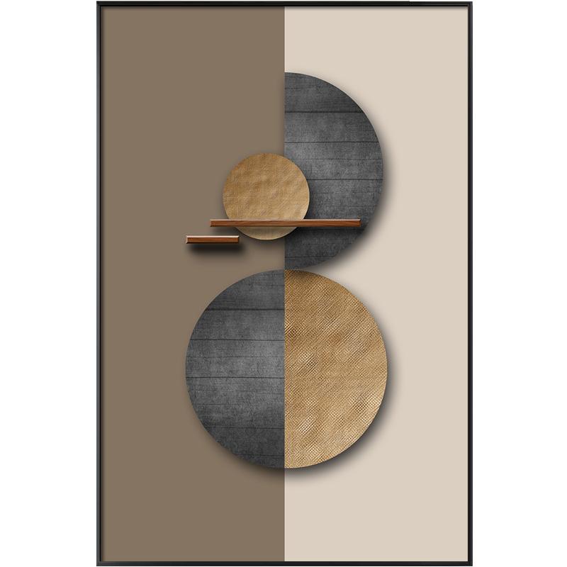 Nordic Luxury Posters and Prints Abstract Geometric Wall Art Color Block Canvas Painting for Living Room Home Decoration Cuadros