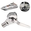 84mm 3.3in Marine VHF Antenna Mounts 316 Stainless Steel 306 degrees  Adjustable Ratchet Mounting Hardware