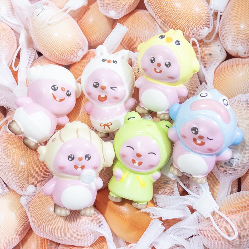 

Egg-shaped Squishy Toy, Slow Rebound Stress Relief Gadget, Decorative Item for Stalls, Squishable Children s Toy, Collectible Figurine, Trendy Toy бобровый