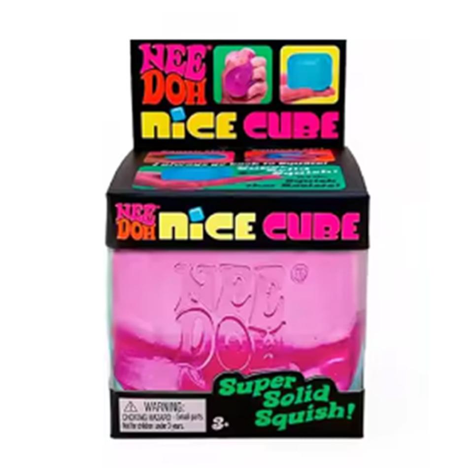 3Pcs Schylling Needoh Nice Cube Sensory Toys Stress Relieving Blocks Pinching Relieving Puzzle Solving Venting Children Souvenir