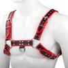 Adjustable Gay Body Bondage Harness Strap Fetish Gay Clothing Chest Faux Leather Harness Belts