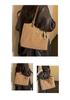 Polka Dot Women's Versatile Tote Bag - Large Capacity Niche Fashion Shoulder & Crossbody Bag