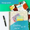 Daily Planner 2025 English Agenda Book With  Plate Clamp Diary Planner  Notebook  Home Office