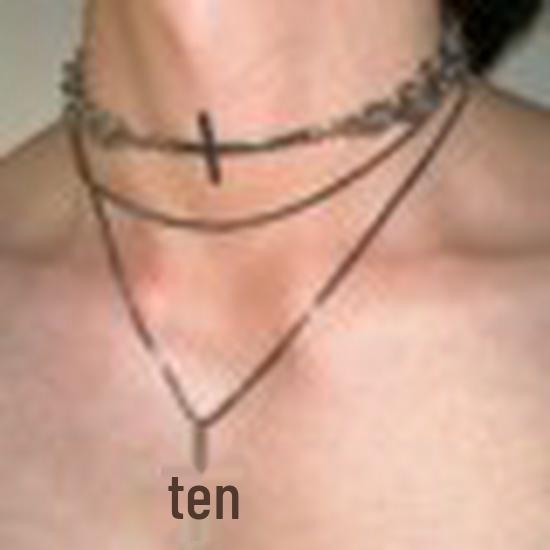 Punk Style Hip-Hop Choker Necklace for Men - High-End Clavicle Chain, Y2K Subculture Jewelry, Sweet & Cool Collar