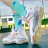 2025 Summer Splash Basketball Shoes Men's Shoes Shoes Frenzy Five Students Children's Sports Shoes Women's Actual Combat Rebound Shoes