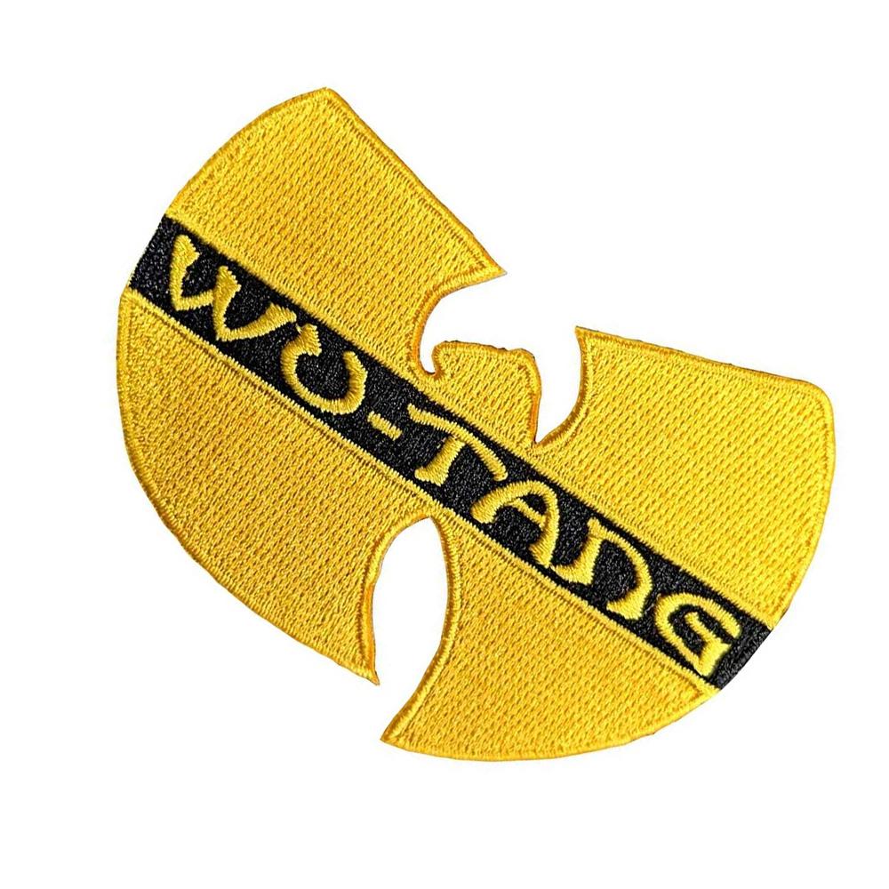 Wu-Tang Clan Тканый логотип с утюгом на нашивке