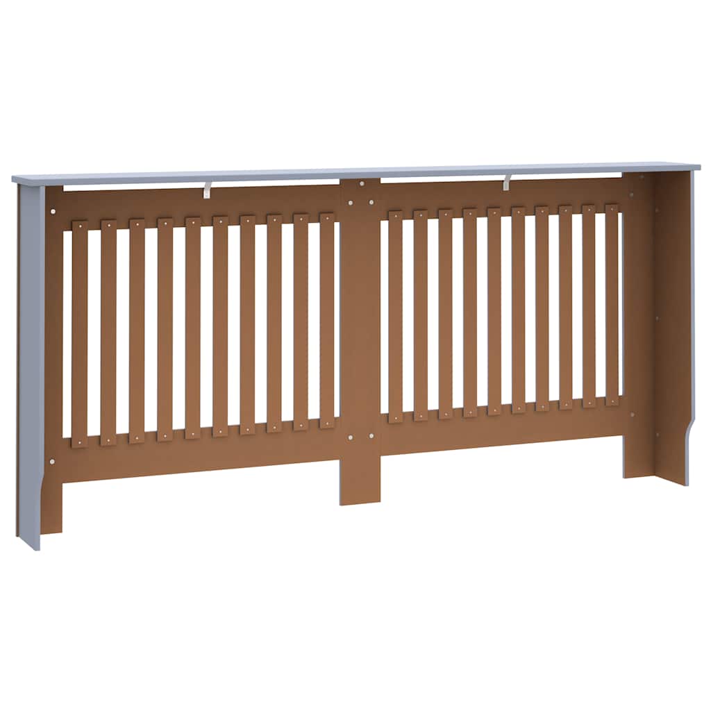 vidaXL Radiator Cover Anthracite 172x19x81.5 Cm MDF