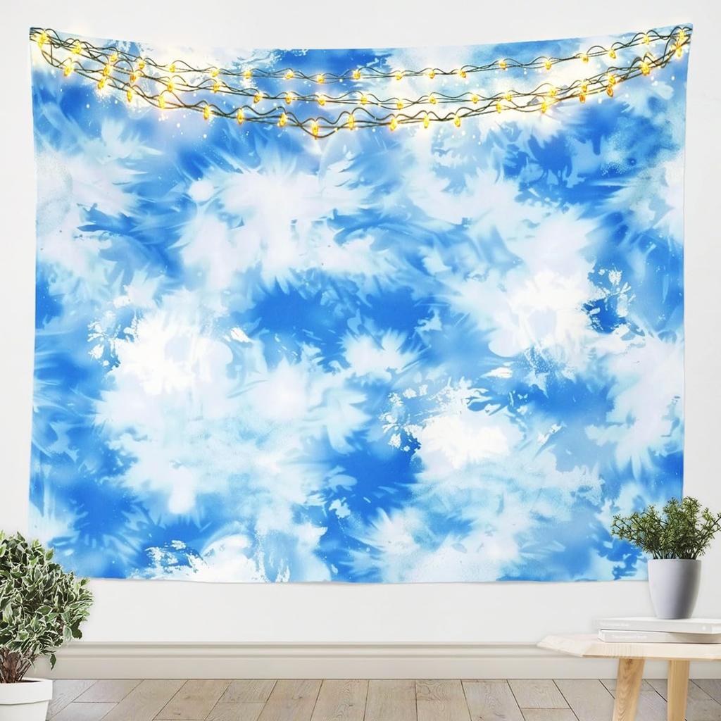 Cat Tapestry Medium Kids Cute Paw Print Wall Hanging Blanket for Boys Girls Teens Cute Kitten Wall Art Cute Cat Lover's Gift