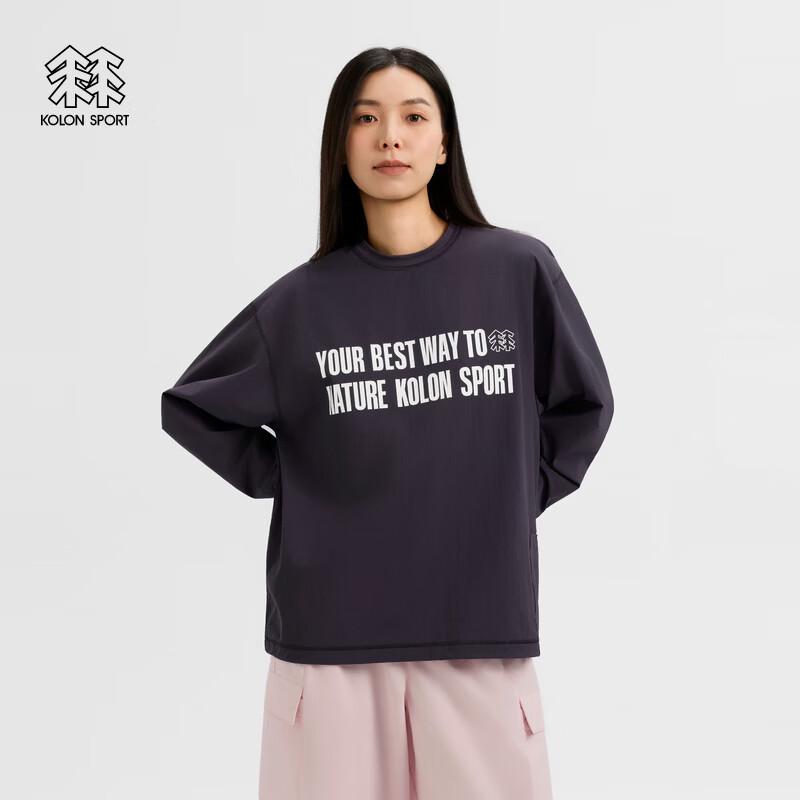 KOLON SPORT DOTAIR Унисекс Лонгслив Быстросохнущая Футболка M