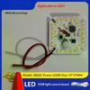 1Pcs LED Panel Lamp Sheet Light Source Aluminum Substrate Square 220V Driver-free High-brightness Bulb Core Lighting