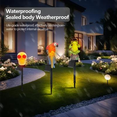 Outdoor Garden Decor Lights Holiday Solar Lawn Lamp Waterproof  Animal Solar Garden Lights Solar Powered Landscape Light