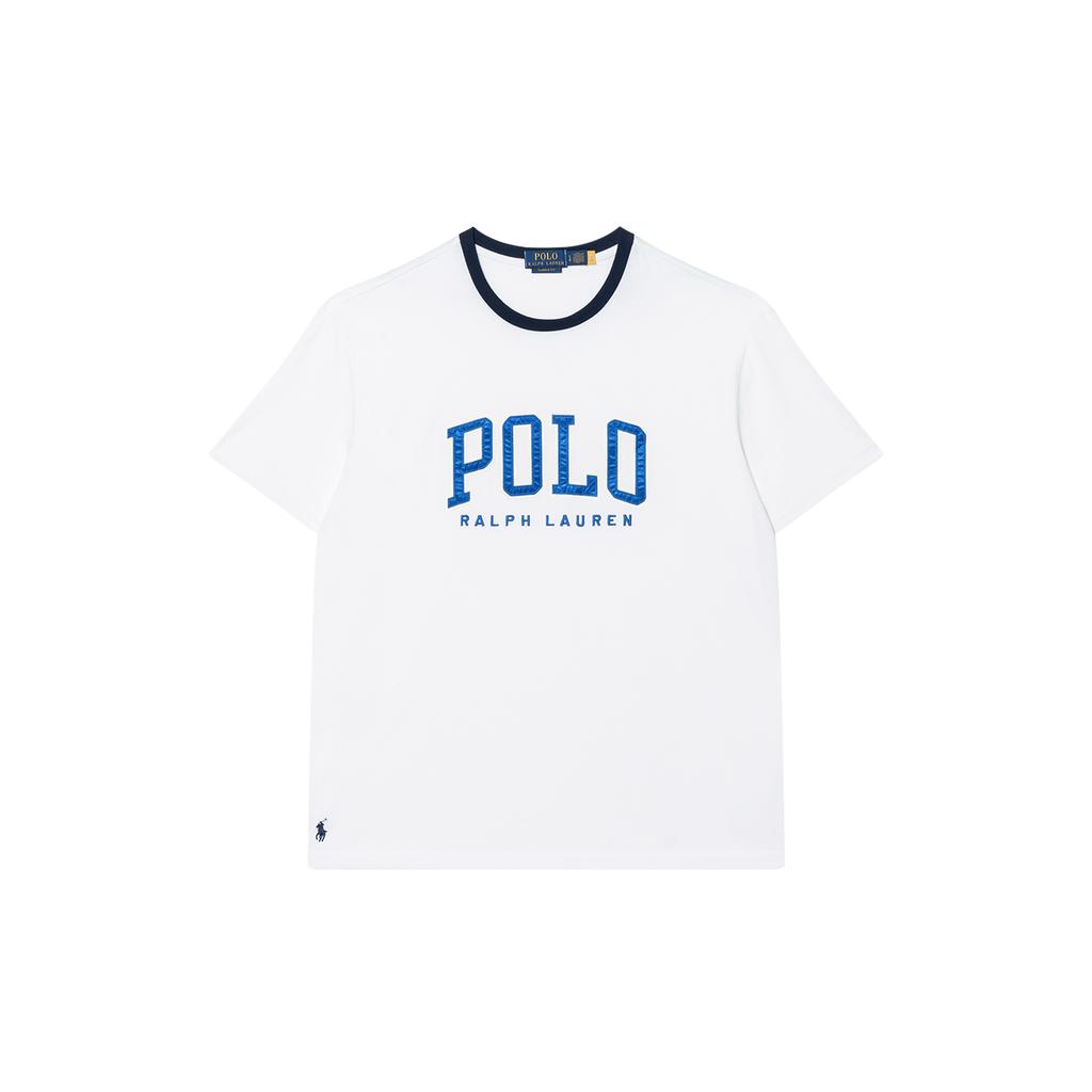 Polo Ralph Lauren Color Blocked Polo Collar Letter Embroidered Short Sleeve T-Shirt Men T-Shirt 710694466-004