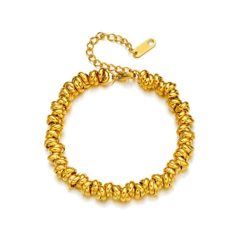 

Vintage Inspired Bracelet Featuring Colorful Circle Beads Fashion Accessory for Unique and Fashionable Look Styles