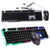 Computer Replacement Accessories GTX300 USB Wired 104 Keys RGB Backlight Gaming Mouse Keyboard Combos Set Gifts for kids