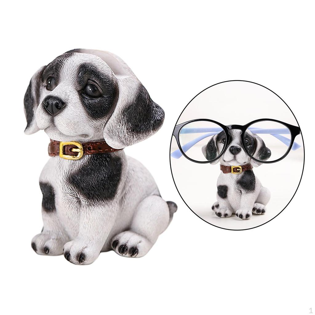 Eyeglasses Holder Stand Animal Figurine Resin Decoration