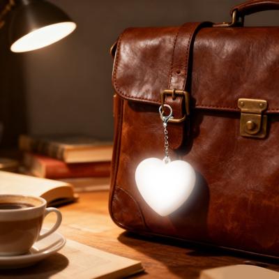 2/3/5 Stück Sensorleuchte Berührungssensor LED-Licht Wiederaufladbare Mini-Taschenlampe Herzform Handtaschen Geldbörsen Schlüsselanhänger