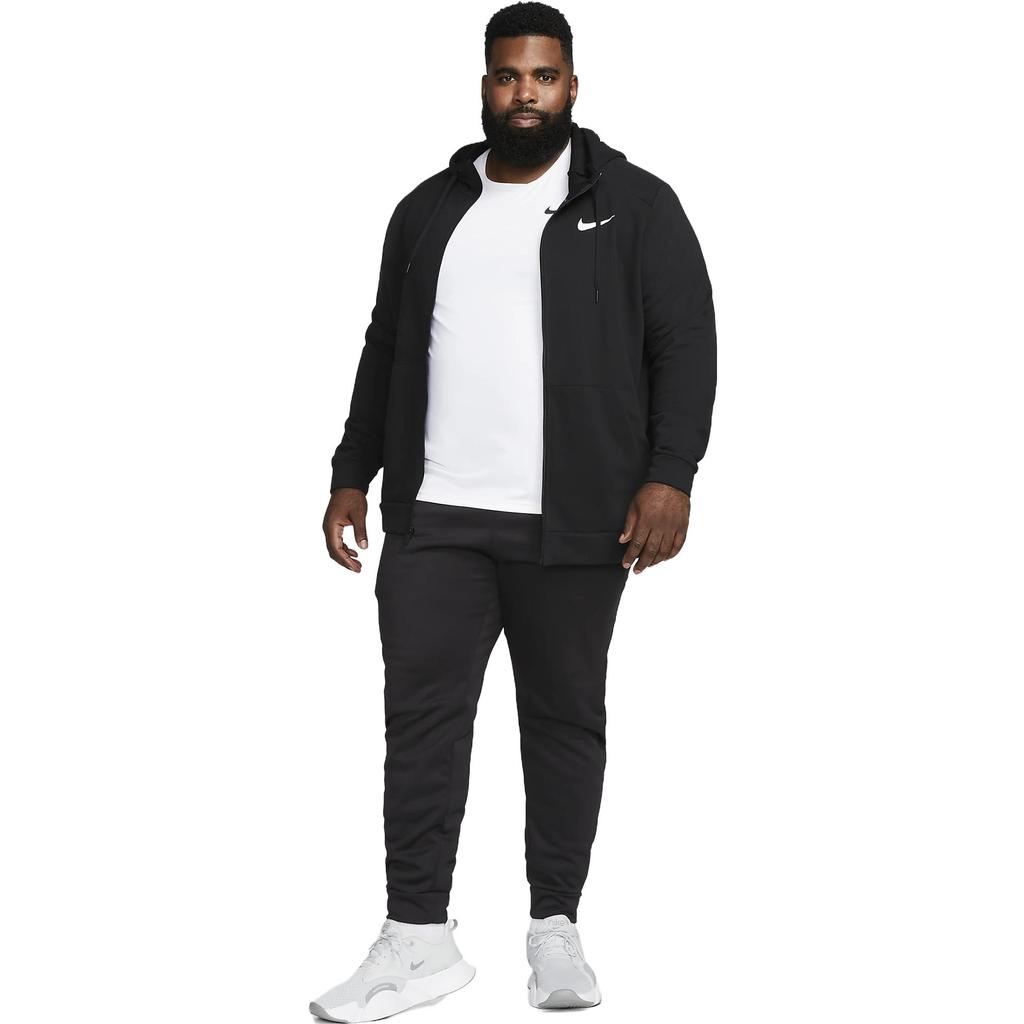 Nike Therma Logo Embroidered Comfort Joggers Men Bottoms Black DQ5405-010