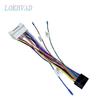 Car Radio Cable CD Player Power Wiring Harness Android Connector for Hyundai Accent Azera H-100 H350 KIA Carnival Sedona Cerato Radio Accessories 4