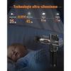 Pistolet De Massage Musculaire ALDOM Appareil De Massage Masseur De Muscle Profonds Avec 30 Niveaux Réglables, 6 Têtes De Massage Et