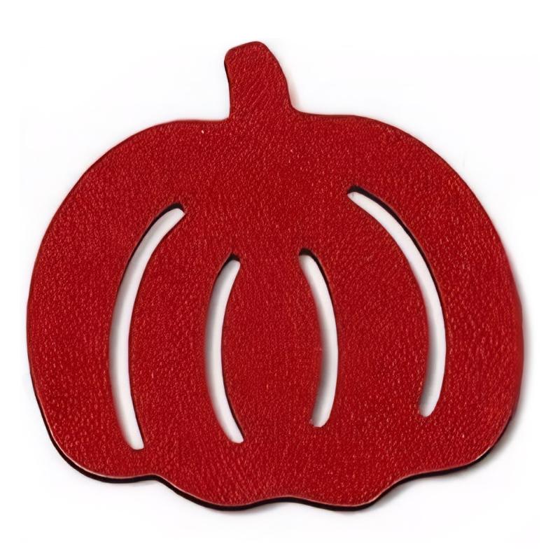 

1 шт. Тыквы Фетровый Подстаканник Хэллоуин Подставка под чашку Коврик под напиток Нескользящий Термостойкий Плейсмат Украшение Кухонные аксессуары красный
