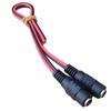 10 ks 5,5x2,1 mm samec + samice stejnosměrný napájecí konektor jack konektor kabel 12V