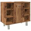 Bathroom Cabinet with Rustic Wood Look 60 x 32 x 53.5 cm Particleboard