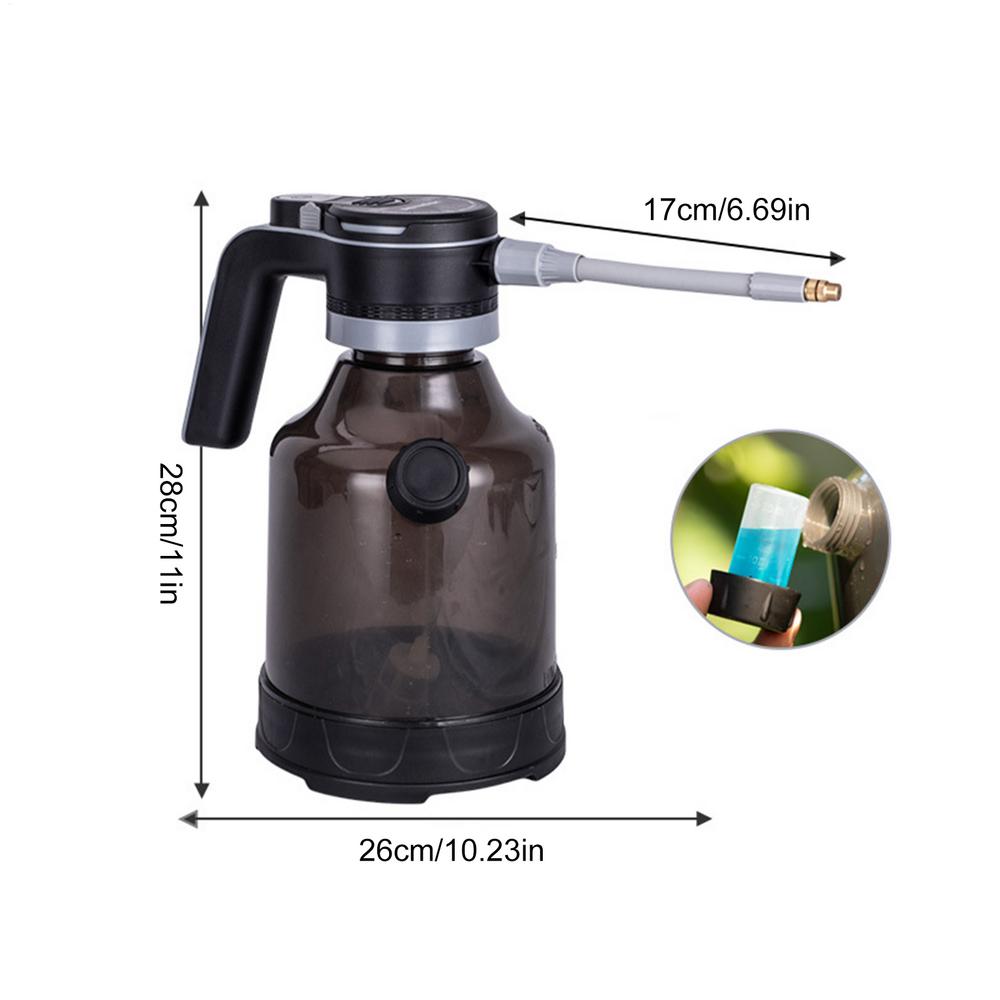 Electric Sprayer 3L Rechargeable Watering Can With Adjustable Nozzle Electric Plant Mister For Patio Lawn Indoor Outdoor
