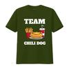 Chili Dog And Hot Unisex Con Carne Foodtruck T shirt vintage Washed Comfortable fashion homme Soft Stylish Slightly graphic Unisex
