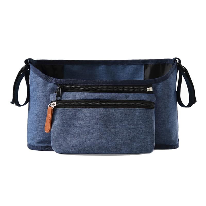 Baby Stroller Bag with Separate Pocket Diaper Bag Waterproof Mommy Travel Bag Maternity Organizer Bag