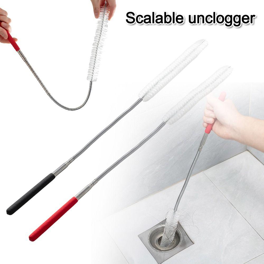 Multi-purpose Drain Cleaner Extendable Effectively Capture Hair Washing Machine Brush Drain Unclogger Brushes