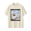 Camiseta Gráfica Engraçada de Ganso Bobo Meme Unisex Casual Algodão Puro Vintage Manga Curta Respirável Streetwear