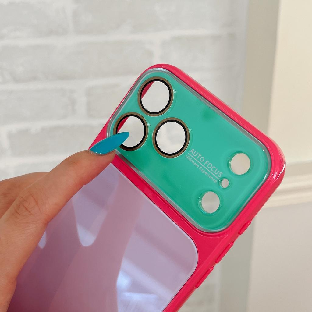 Dopamine contrasting glass becomes 17 seconds for iPhone17promax mobile phone case 16pro all-inclusive case 14/15