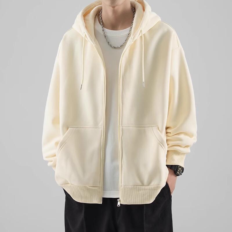 NASA NOAH Unisex American Style Hooded Cardigan Sweatshirt Jacket