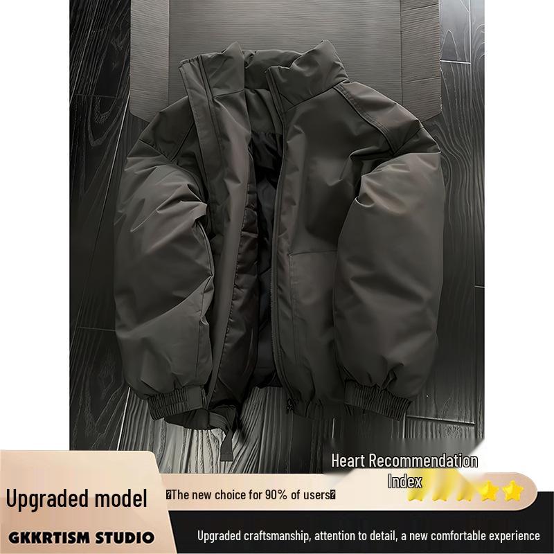 2024 Boys  Winter Thickened Cotton Puffer Jacket - Sporty, Casual, Fashionable, Handsome Design M