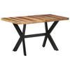 Day and Night - Day and Night Acacia Wood Dining Table Honey Finish 140x70x75 Cm