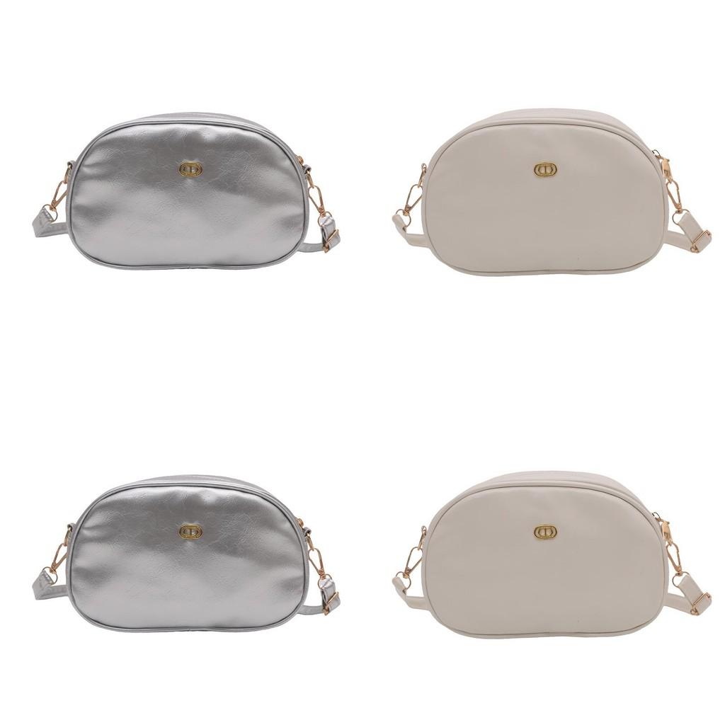 Pu Small Crossbody Bag With Solid Color Design For Casual Streetwear Fashion