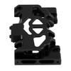 Aluminium Alloy Middle Gearbox Chassis RC Part for TRAXXAS TRX4 Land Rover Defender (Black)