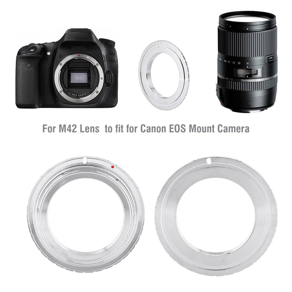 M42 EOS Metal Lens Mount Adapter Ring for M42 Lens To Fit for Canon EOS Mount Camera