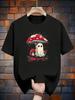 Halloween Shirt Ghost Mushroom Spooky T-Shirt