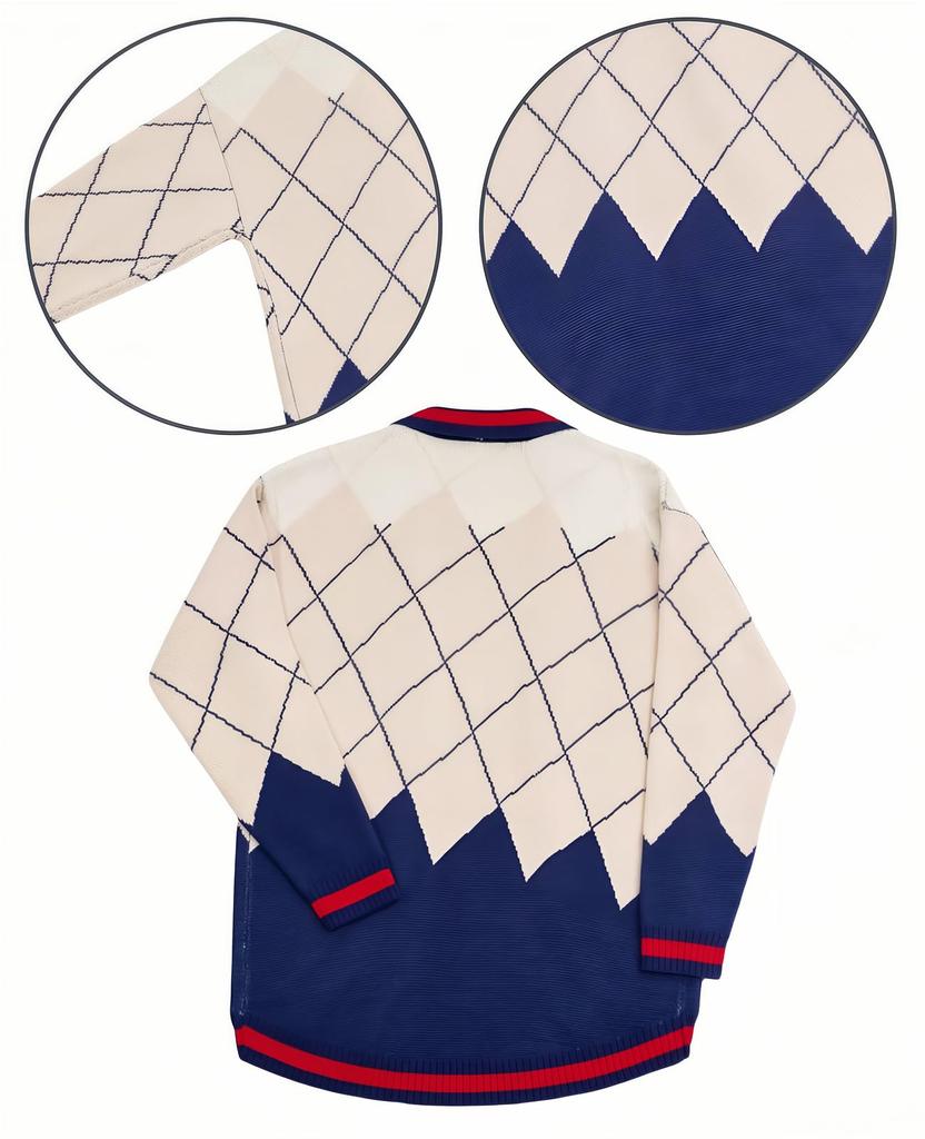 Koi to Miku Homura Cosplay Male Koi Miku Cosplay Knit Cardigan Popular Game Costume Size [NOKIJP] Cosplay, Costume, Protagonist, Protagonist, Set,