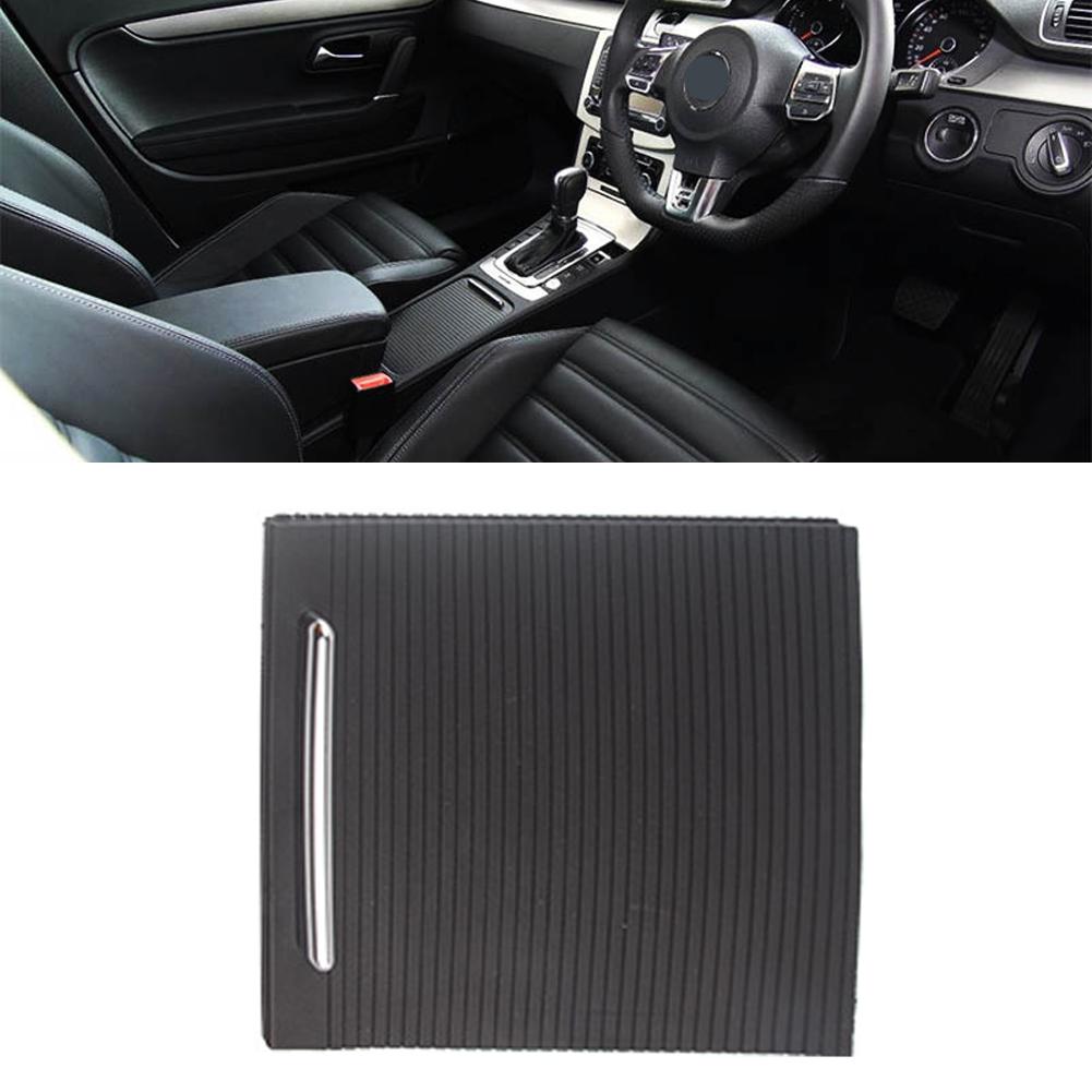 Car Chrome Drink Armrest Center Console Cup Holder Roller Cover Water Cup Holder Panel Cap Replacement For Passat B6 B7 CC